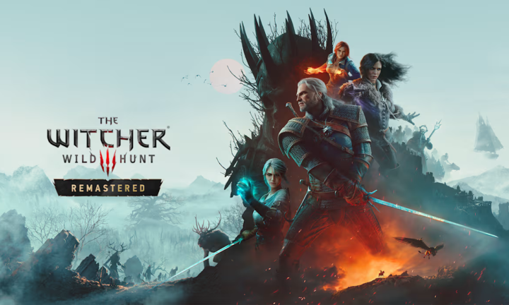 Arte promocional de The Witcher 3 Remastered