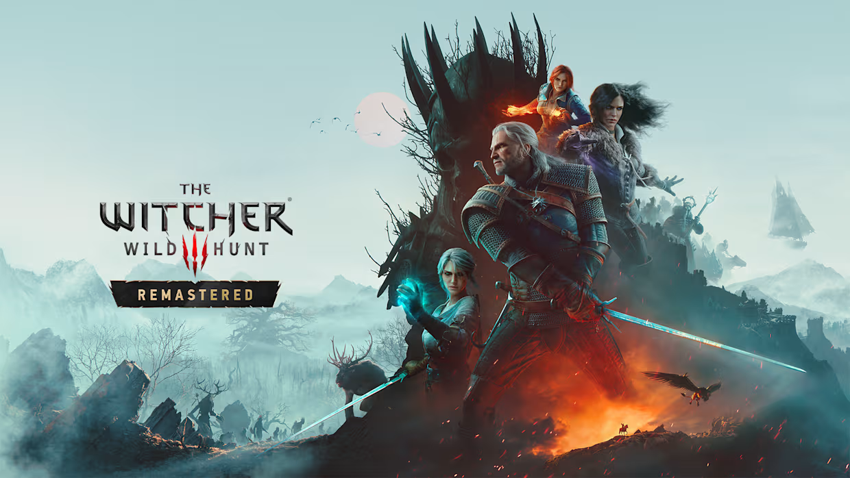 Arte promocional de The Witcher 3 Remastered